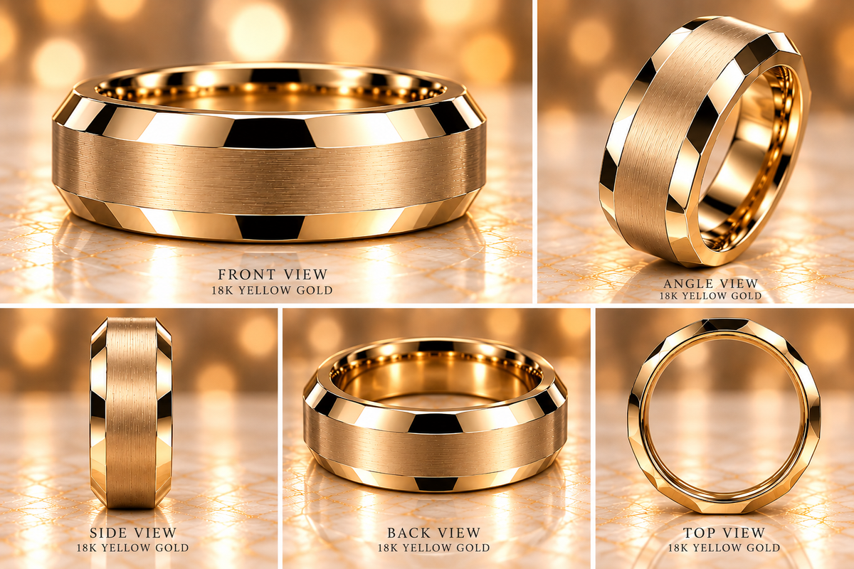 Crown Beveled Band