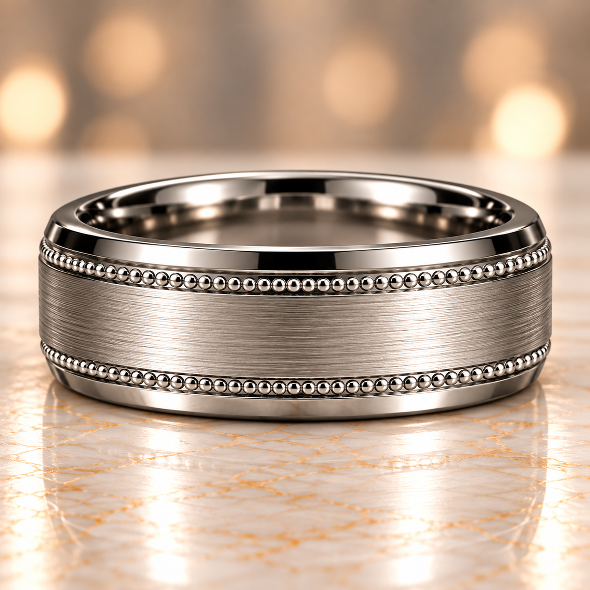 Heritage Milgrain Band
