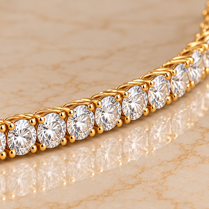 Éclat Diamond Tennis Necklace