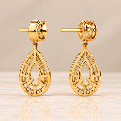Diamond Huggie Earrings