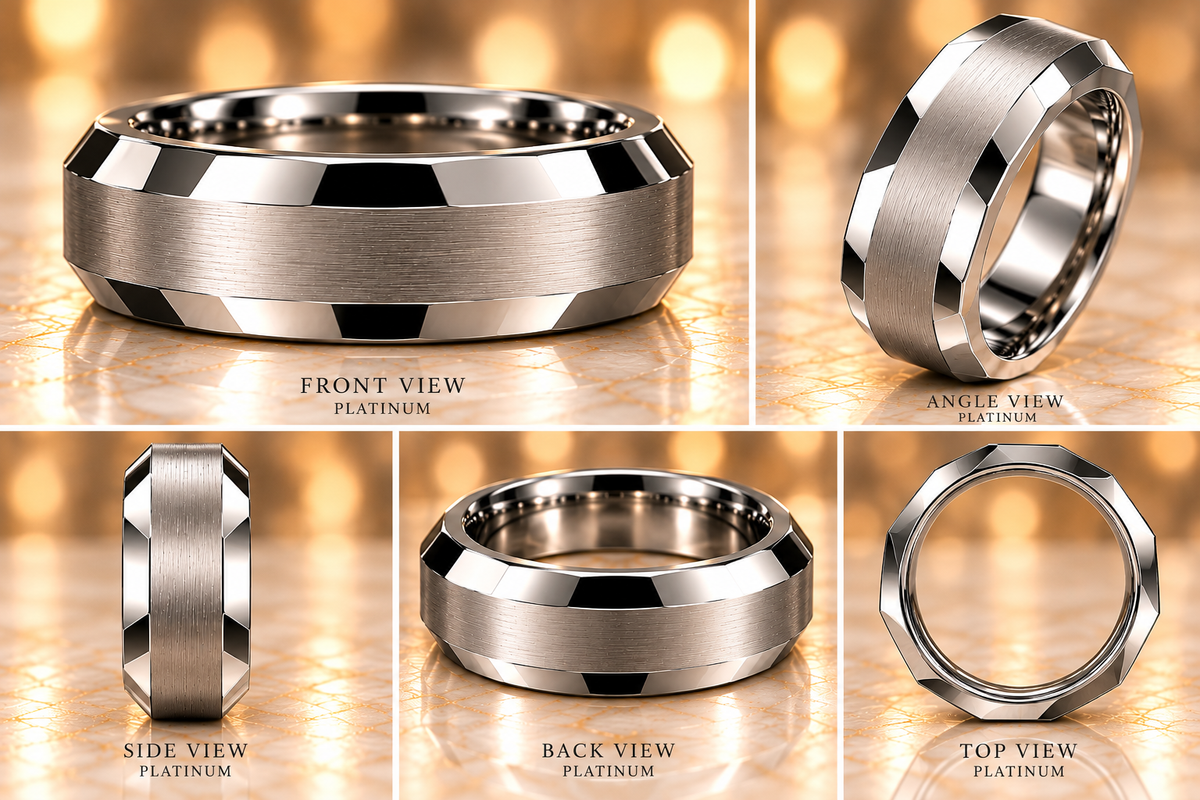 Crown Beveled Band