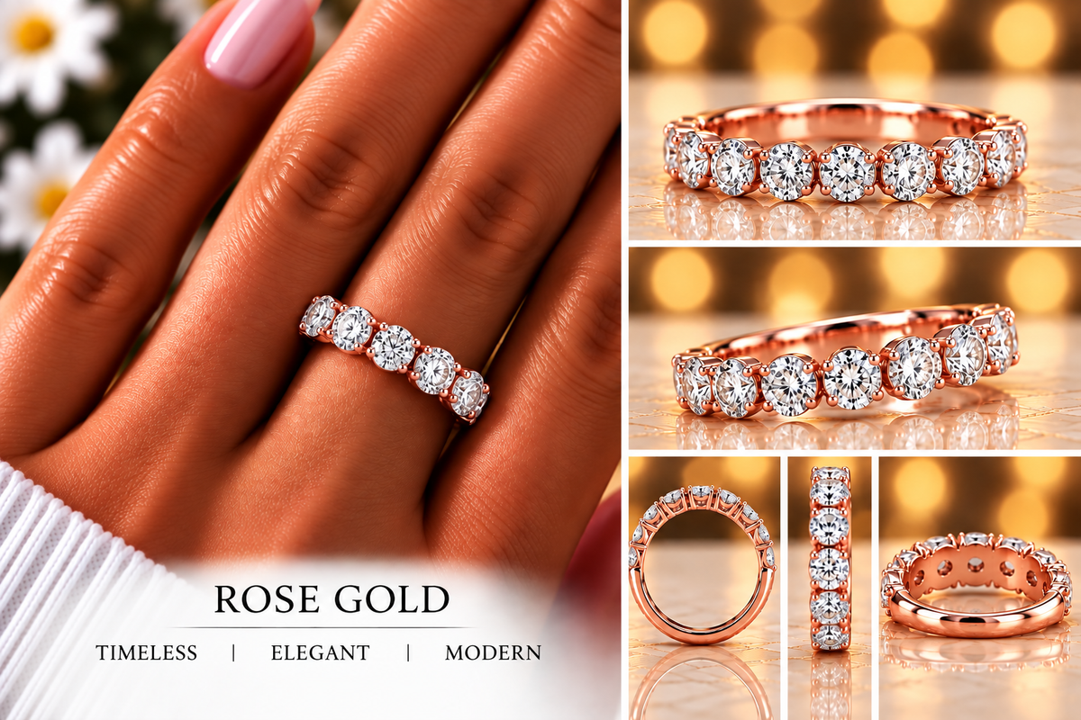 Knife-Edge Diamond Band