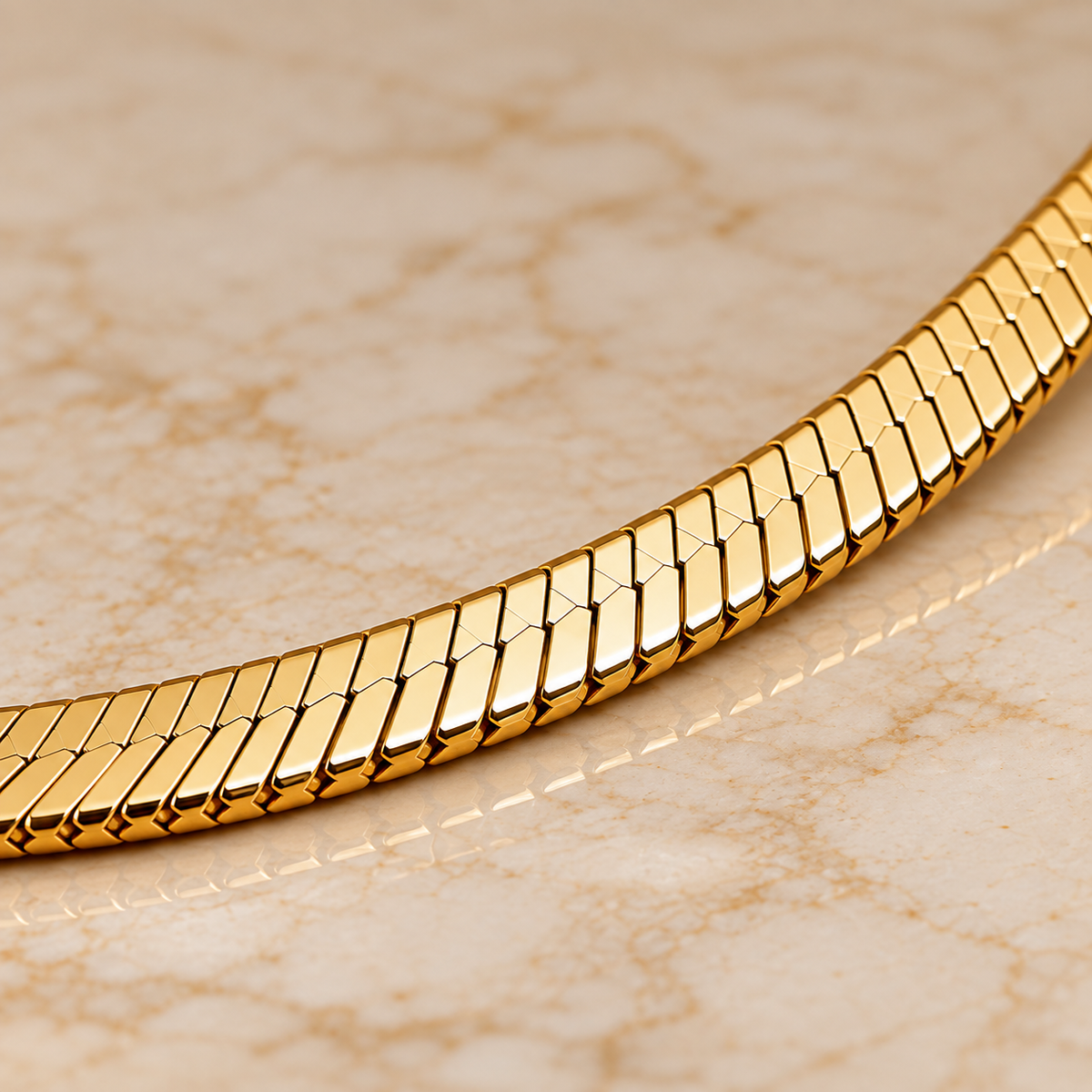 Serpentine Snake Chain