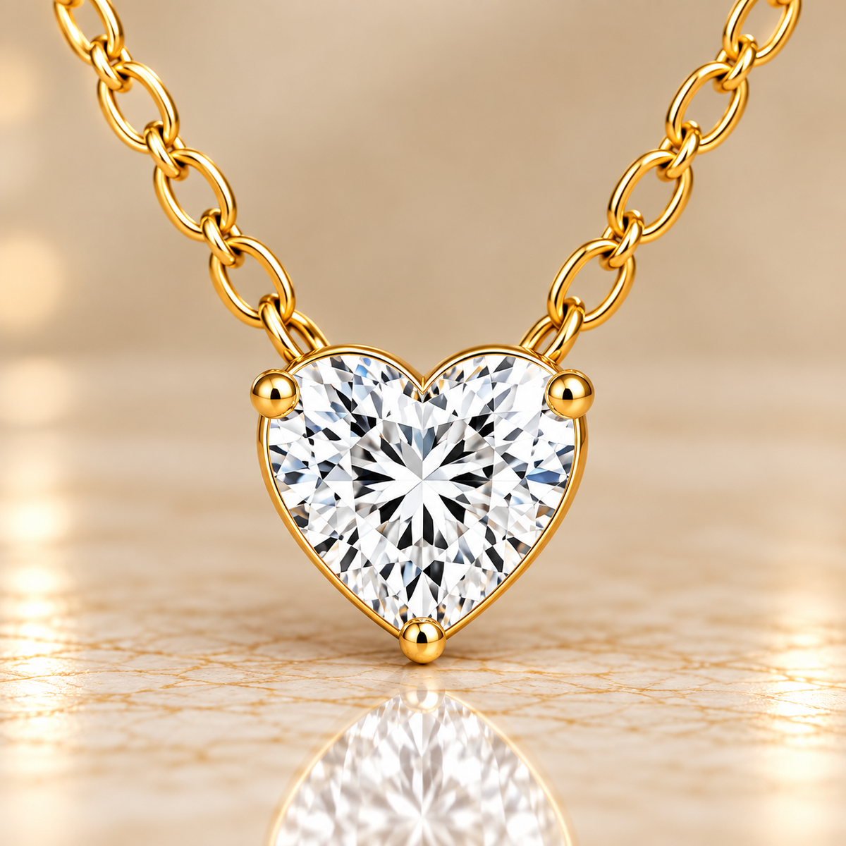 Triple Layer Diamond Necklace