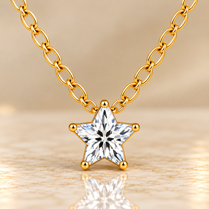 Triple Layer Diamond Necklace