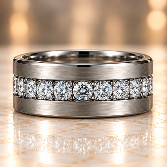 Vanguard Channel Diamond Band