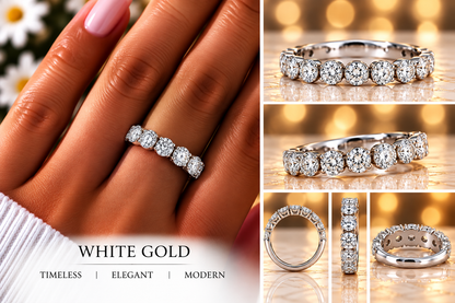 Knife-Edge Diamond Band
