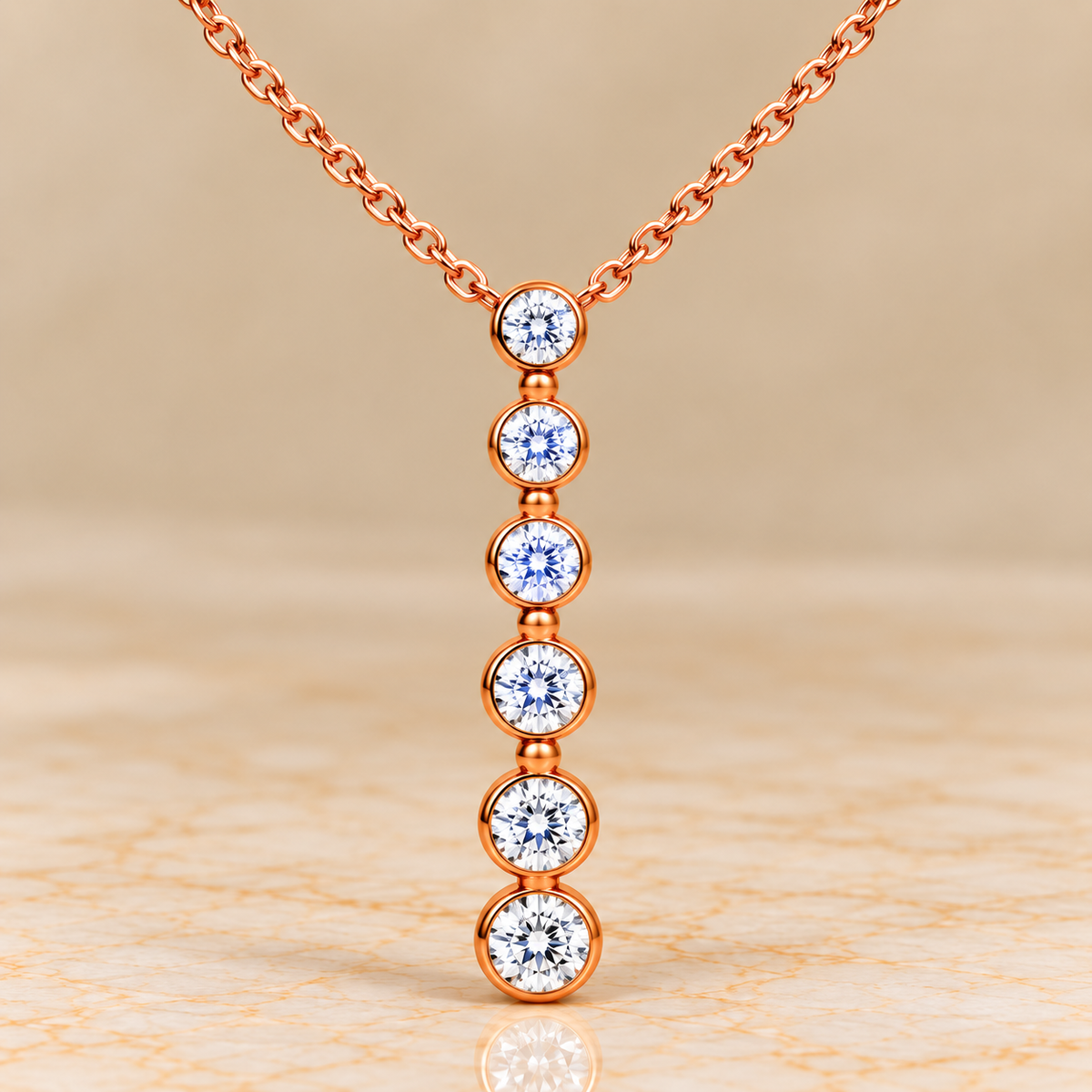 Diamond Y-Necklace (Drop)