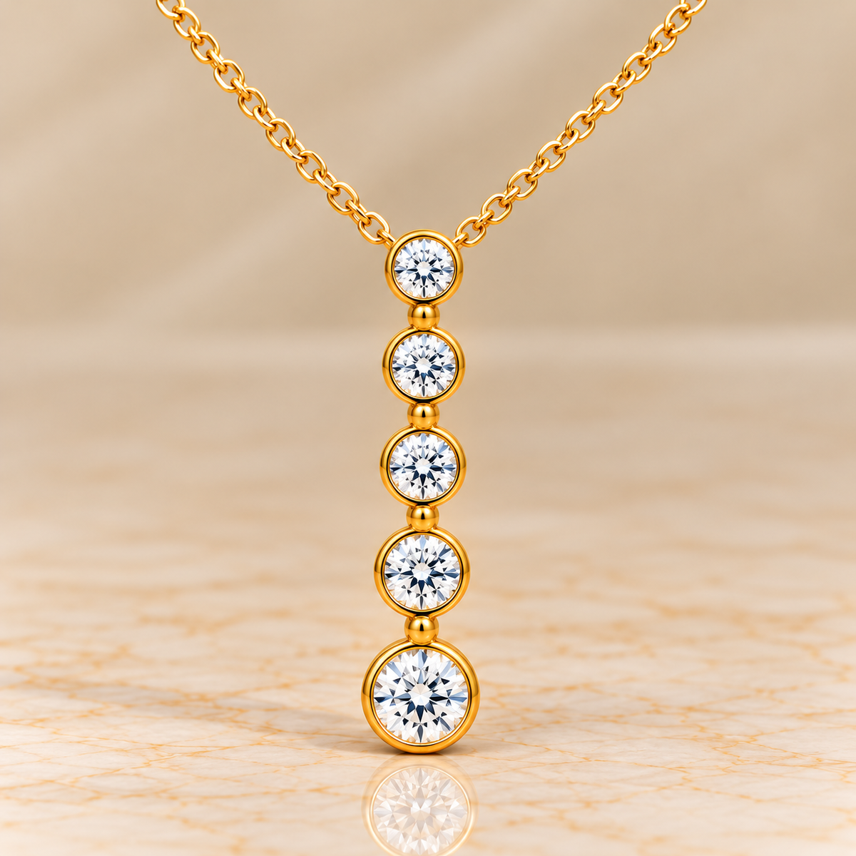 Diamond Y-Necklace (Drop)