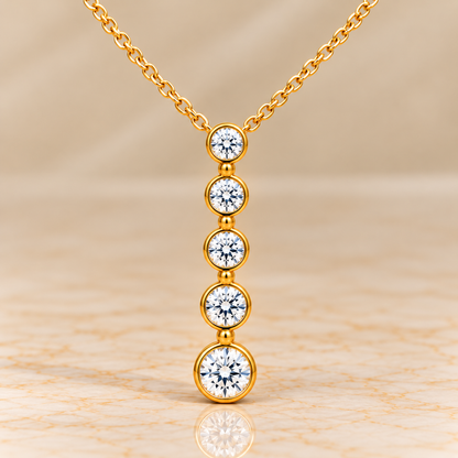 Diamond Y-Necklace (Drop)