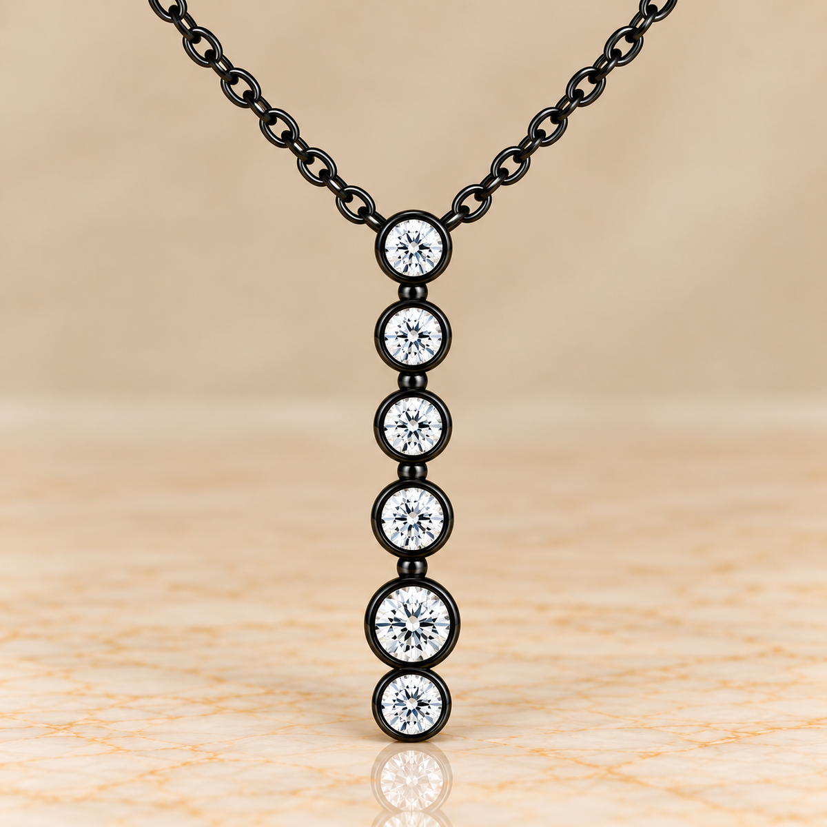 Diamond Y-Necklace (Drop)