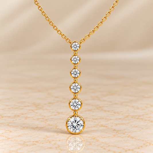 Diamond Y-Necklace (Drop)