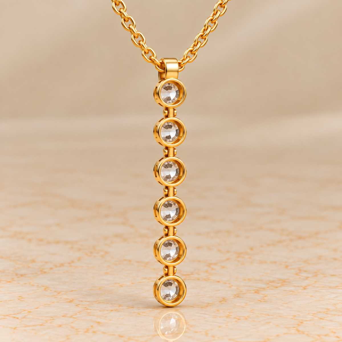 Diamond Y-Necklace (Drop)