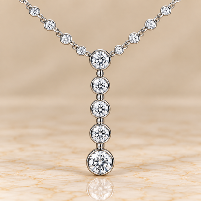 Diamond Y-Necklace (Drop)