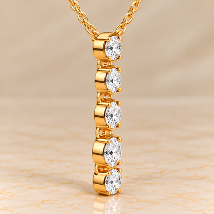 Diamond Y-Necklace (Drop)