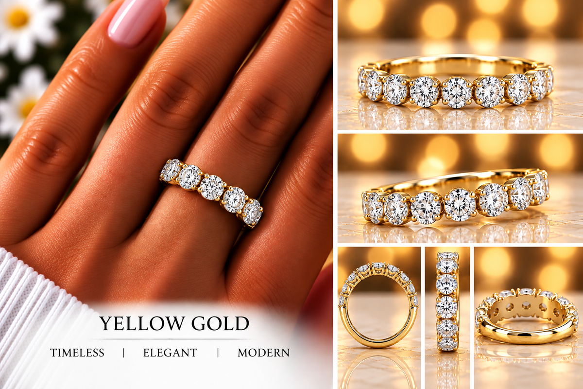 Knife-Edge Diamond Band