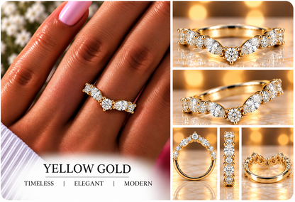 Marquise Contour Band