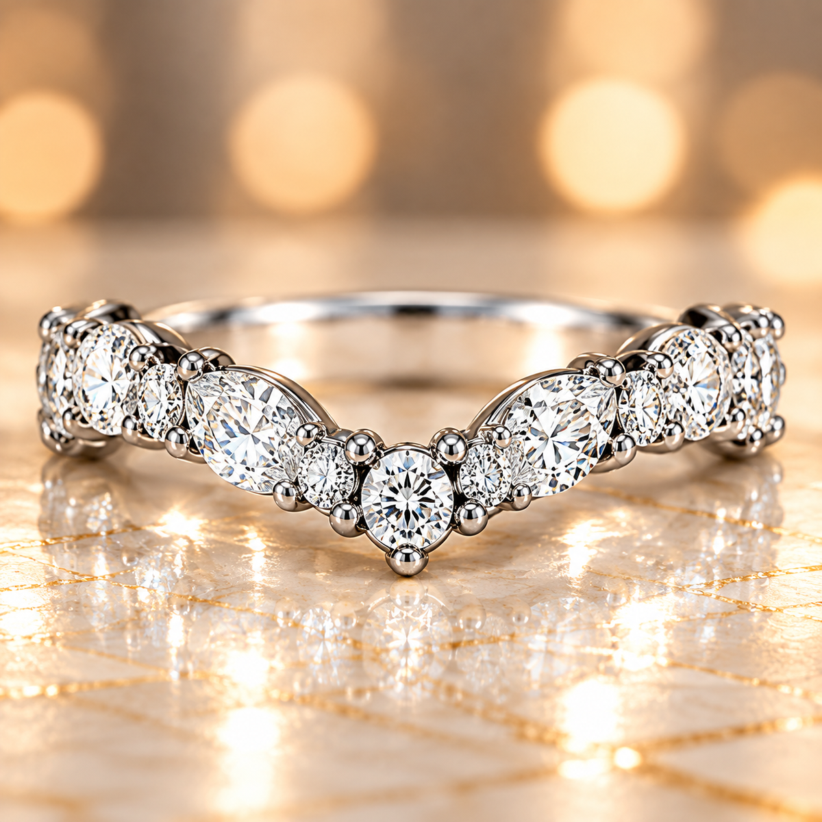 Marquise Contour Band