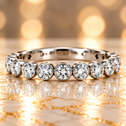 Knife-Edge Diamond Band
